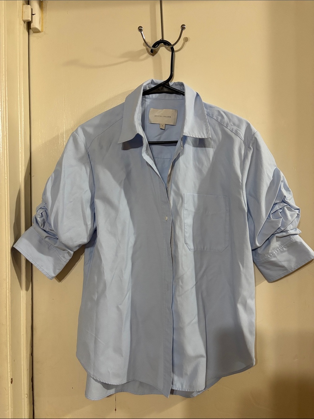 Brochu Walker Light Blue Casual Button-Down Shirt